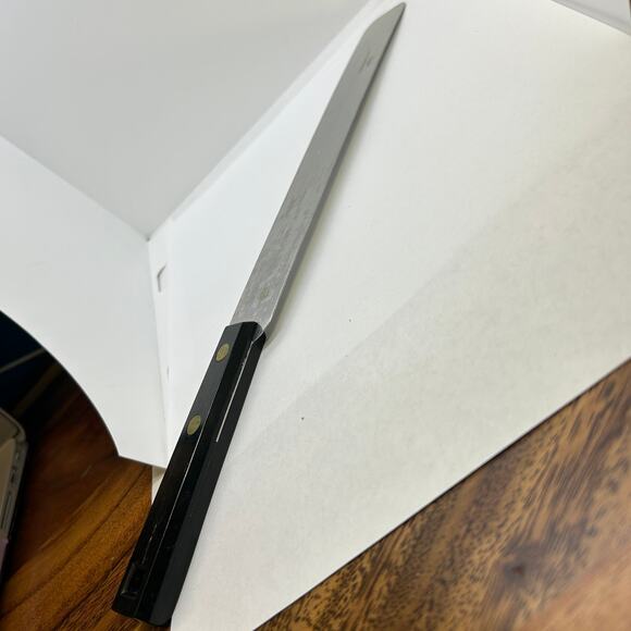 Vintage Wisehold Icing Spatula Utensil Stainless Steel Black Handle USA - Picture 2 of 9